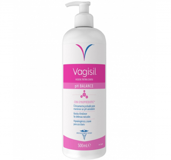 VAGISIL HIGIENE INTIMA PH BALANCE  1 ENVASE 500 ML